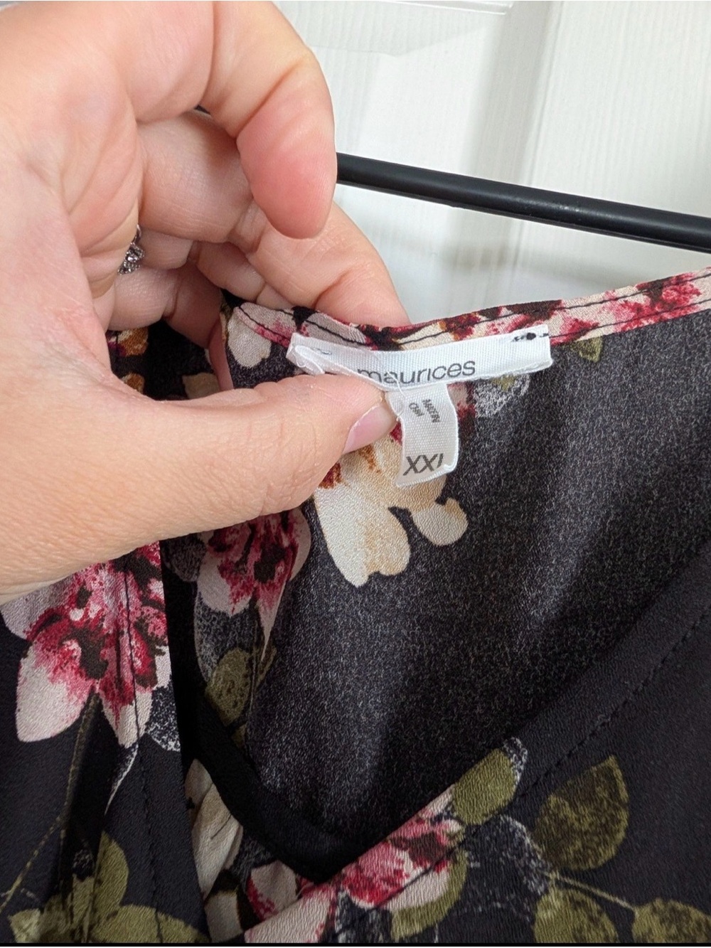 Maurices floral smocked waist maxi dress - Picture 6 of 7